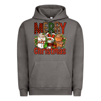 Pigment Tornado Merry Christmas Coffee Cups Urban Hoodie - FaDigitalArtStudio