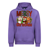 Tulip Merry Christmas Coffee Cups Urban Hoodie - FaDigitalArtStudio