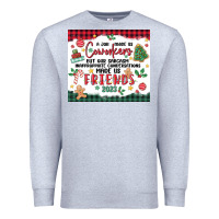 Heather Grey christmas coworkers Premium Sweatshirt - MaliasSmallBusiness