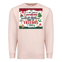 Pale Pink christmas coworkers Premium Sweatshirt - MaliasSmallBusiness