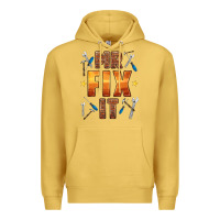 Antique Gold mr fix it Premium Hoodie - HRA Design Shop