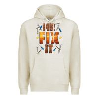 Oatmeal Heather mr fix it Premium Hoodie - HRA Design Shop