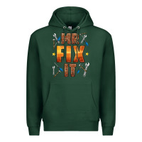 Sports Green mr fix it Premium Hoodie - HRA Design Shop