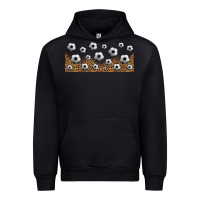 Black leopard soccer 16oz libbey glass Urban Hoodie - HRA Design Shop