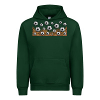 Forest Green leopard soccer 16oz libbey glass Urban Hoodie - HRA Design Shop