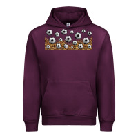 Mauve Wine leopard soccer 16oz libbey glass Urban Hoodie - HRA Design Shop