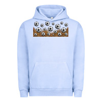 Pigment Grape Ice leopard soccer 16oz libbey glass Urban Hoodie - HRA Design Shop