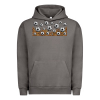 Pigment Tornado leopard soccer 16oz libbey glass Urban Hoodie - HRA Design Shop