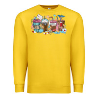 Lemon nurse elements coffee cups Premium Sweatshirt - MaliasSmallBusiness