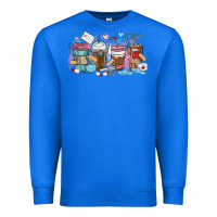 True Royal nurse elements coffee cups Premium Sweatshirt - MaliasSmallBusiness