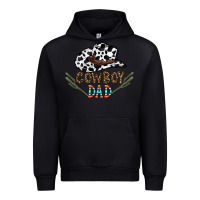 Black cowboy dad Urban Hoodie - CowhideDigitalArt