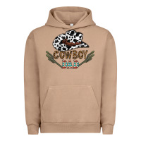 Pigment Burro cowboy dad Urban Hoodie - CowhideDigitalArt
