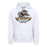 White cowboy dad Urban Hoodie - CowhideDigitalArt