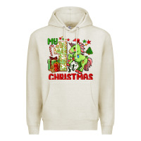 Oatmeal Heather my first christmas unicorn Premium Hoodie - FaDigitalArtStudio