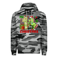 Slate Camo my first christmas unicorn Premium Hoodie - FaDigitalArtStudio