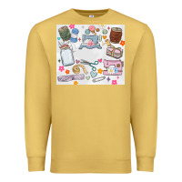 Antique Gold sewing Premium Sweatshirt - MaliasSmallBusiness