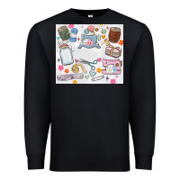 Black sewing Premium Sweatshirt - MaliasSmallBusiness