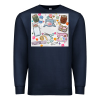Navy sewing Premium Sweatshirt - MaliasSmallBusiness