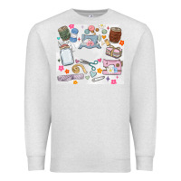 Oatmeal Heather sewing Premium Sweatshirt - MaliasSmallBusiness