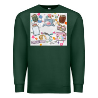 Sports Green sewing Premium Sweatshirt - MaliasSmallBusiness