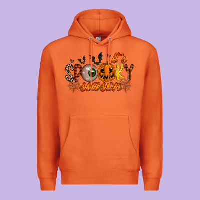 Spooky Season Premium Hoodie Designed By Racoondesign
