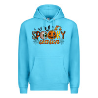 Ocean Blue spooky season Premium Hoodie - RacoonDesign