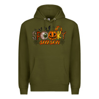 Army Green spooky season Premium Hoodie - RacoonDesign