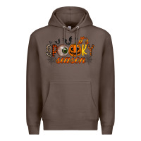 Coffee spooky season Premium Hoodie - RacoonDesign