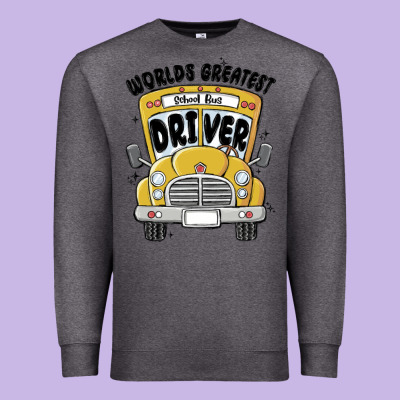 Premium Sweatshirt worlds greatest school bus driver