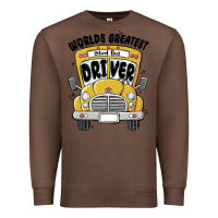 Chestnut worlds greatest school bus driver Premium Sweatshirt - MaliasSmallBusiness