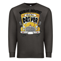 Smoke worlds greatest school bus driver Premium Sweatshirt - MaliasSmallBusiness
