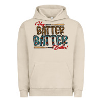 Pigment French Oak hey batter batter batter Urban Hoodie - CowhideDigitalArt