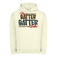 Pigment Pistachio hey batter batter batter Urban Hoodie - CowhideDigitalArt