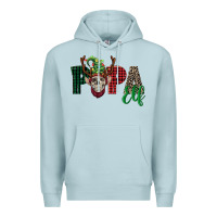Blue Mist papa elf skull Premium Hoodie - FaDigitalArtStudio