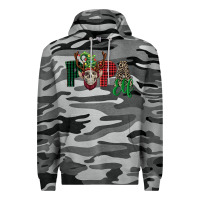 Slate Camo papa elf skull Premium Hoodie - FaDigitalArtStudio
