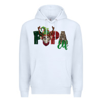 White papa elf skull Premium Hoodie - FaDigitalArtStudio