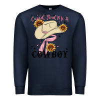 Navy cupid find me a cowboy Premium Sweatshirt - MaliasSmallBusiness