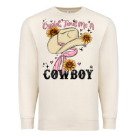 Sandshell cupid find me a cowboy Premium Sweatshirt - MaliasSmallBusiness