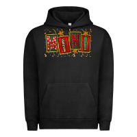 Pigment Black mini christmas Urban Hoodie - FaDigitalArtStudio
