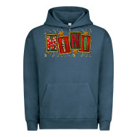 Pigment Midnight Navy mini christmas Urban Hoodie - FaDigitalArtStudio