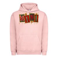 Pigment Salmon mini christmas Urban Hoodie - FaDigitalArtStudio