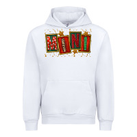 White mini christmas Urban Hoodie - FaDigitalArtStudio