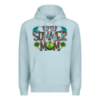 Blue Mist summer mom Premium Hoodie - CowhideDigitalArt
