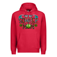 Cardinal summer mom Premium Hoodie - CowhideDigitalArt