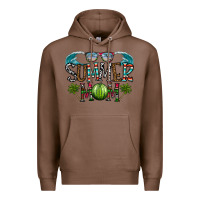 Chestnut summer mom Premium Hoodie - CowhideDigitalArt