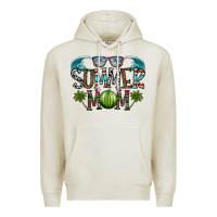 Oatmeal Heather summer mom Premium Hoodie - CowhideDigitalArt