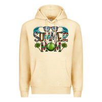 Pina Colada summer mom Premium Hoodie - CowhideDigitalArt