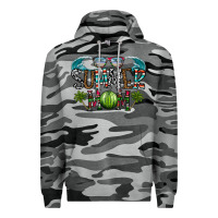 Slate Camo summer mom Premium Hoodie - CowhideDigitalArt