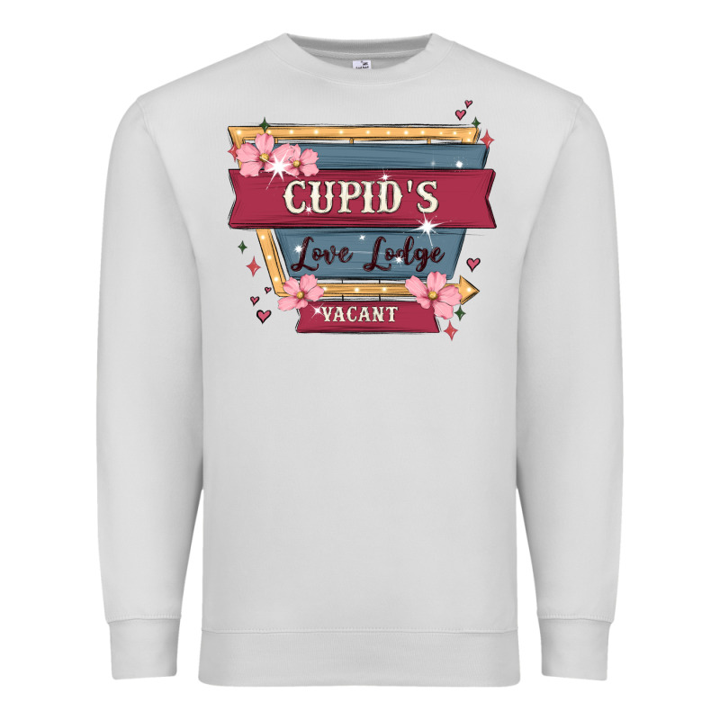 Cupid's Love Lodge Premium Sweatshirt by MaliasSmallBusiness | Teevron