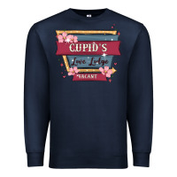 Navy cupid's love lodge Premium Sweatshirt - MaliasSmallBusiness